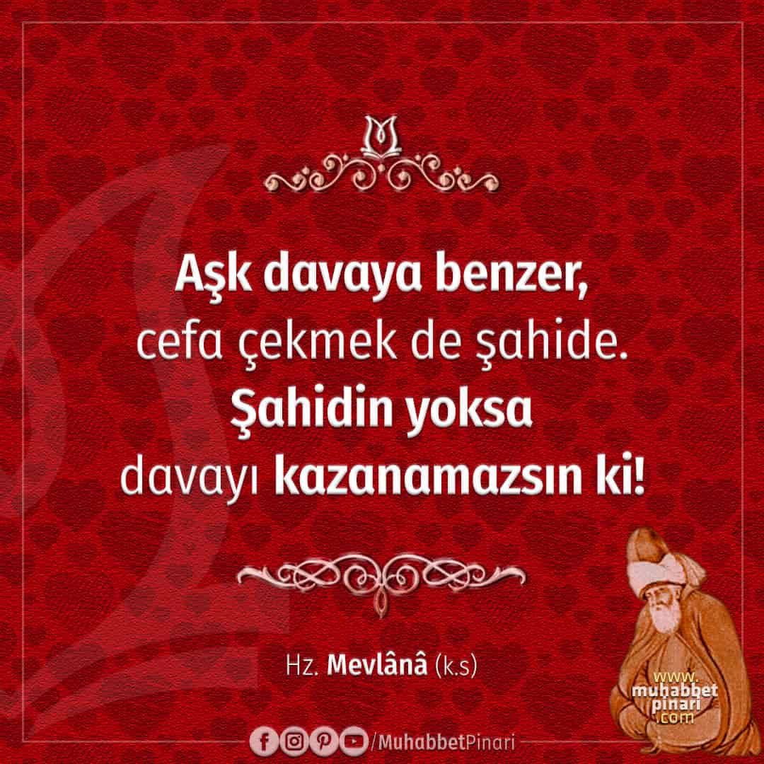 mevlana sözleri