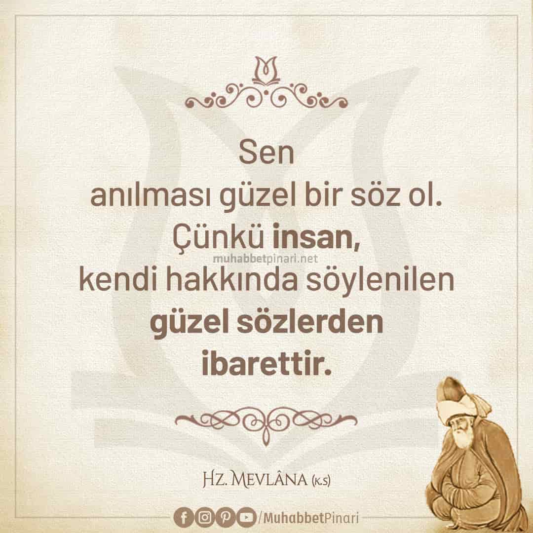 Instagram Paylaşımlarına Özel Resimli Mevlâna Sözleri